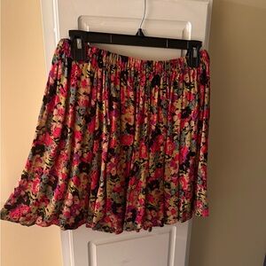 Urban Outfitters Kimchi Blue Floral Mini Skirt